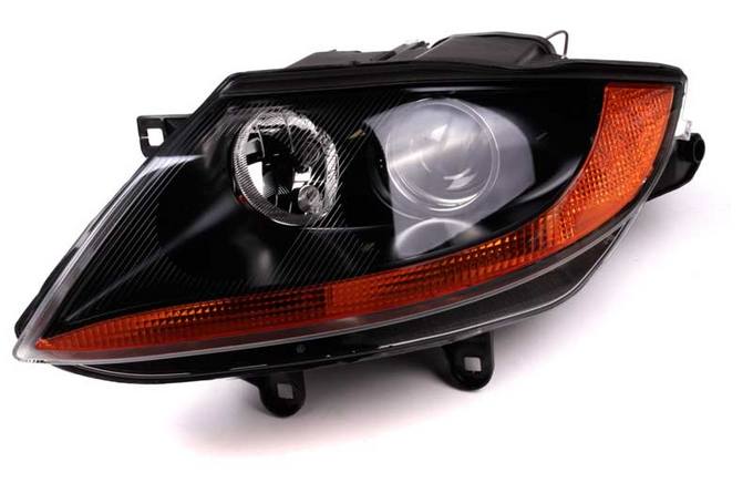 BMW Headlight Assembly - Driver Side (Xenon) 63127165701 - Hella 247001551